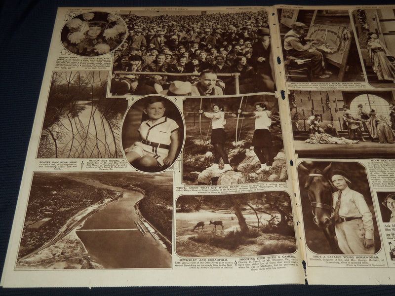 1930 NOV 30 PITTSBURGH SUN TELEGRAPH COLOR GRAVURE - RICHARD STRAUSS - NT 9589