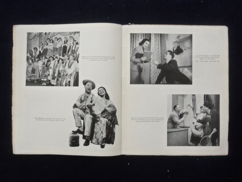 1957 THEATRE OPERA BALLET IN RUMANIA PROGRAM - GREAT PHOTOS - J 9417