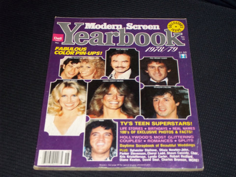 1978 #18 MODERN SCREEN YEARBOOK MAGAZINE - FARRAH FAWCETT FRONT COVER - E 14398