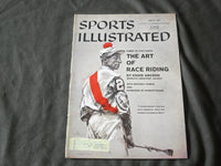 1957 JUNE 17 SPORTS ILLUSTRATED MAGAZINE - THE ART OF RACE RIDING - B 763