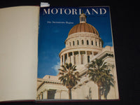 1955-1956 THE MOTOR LAND MAGAZINE BOUND VOLUME - 11 ISSUES - KD 705E
