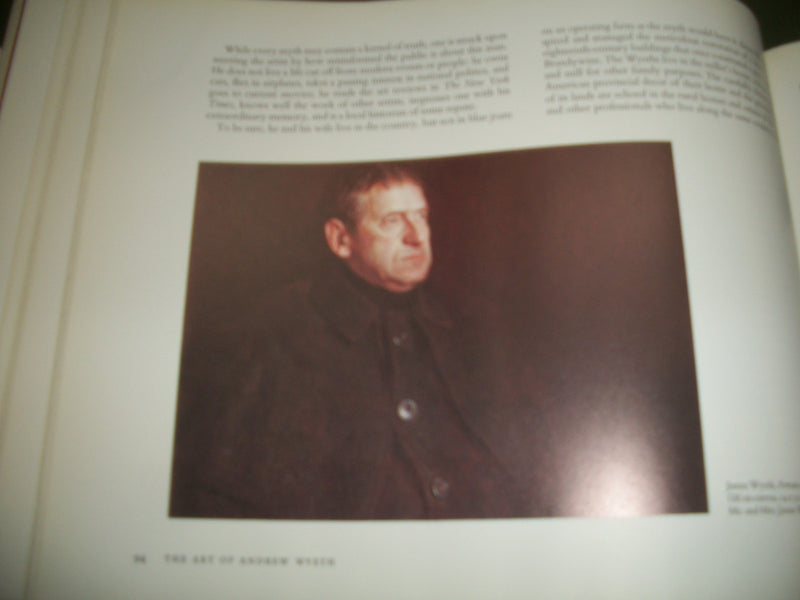 1973 THE ART OF ANDREW WYETH BOOK WANDA CORN NY GRAPHIC SOCIETY - KD 794B
