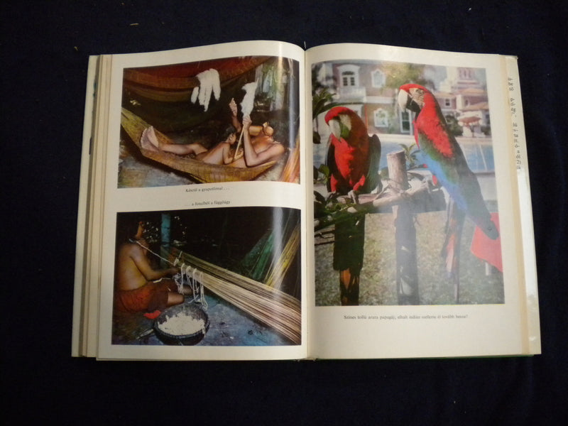 1976 AZ ELVESZETT VILAG HARDCOVER BOOK BY KUTASI LAJOS - HUNGARIAN - KD 8072
