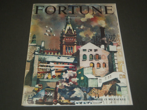 1950 NOVEMBER FORTUNE MAGAZINE - GREAT COVER & ADS - F 246