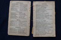 1842-1849 WORCESTER BUSINESS DIRECTORY AND ADVERTISER - LOT OF 6 - KD 9550