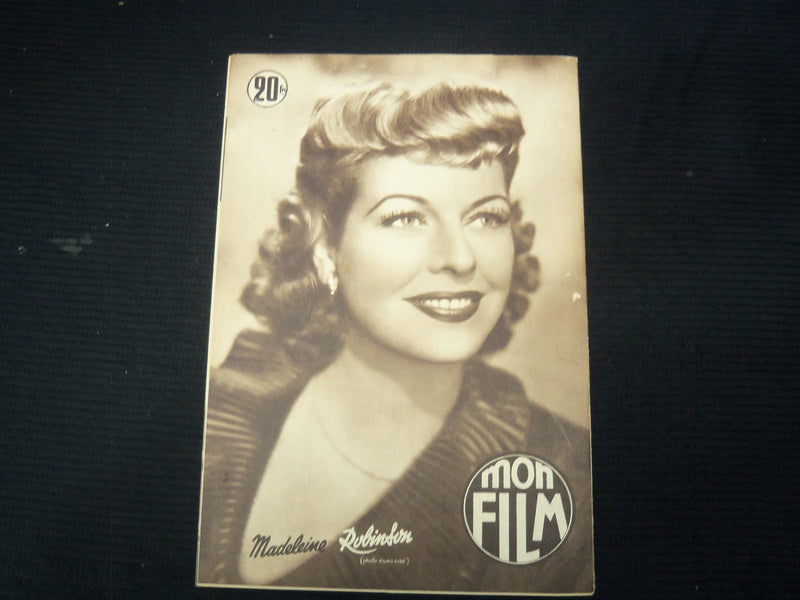 1952 SEPTEMBER 24 MON FILM FRENCH MAGAZINE - MOREAU & GLORI - E 26172