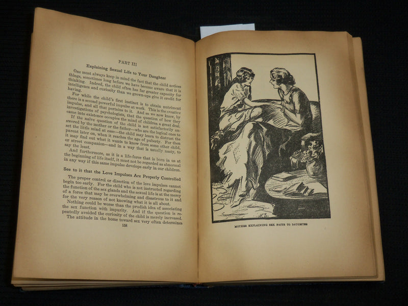 1938 EUGENICS AND SEX HARMONY HARDCOVER BOOK BY HERMAN RUBIN - KD 7522