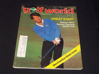 1984 JANUARY 13 GOLF WORLD MAGAZINE - TOM WATSON FRONT COVER - E 6849