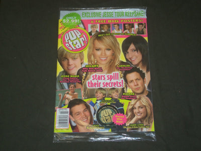 2005 AUGUST POP STAR MAGAZINE - HILARY DUFF & ASHLEE SIMPSON COVER - B 1125