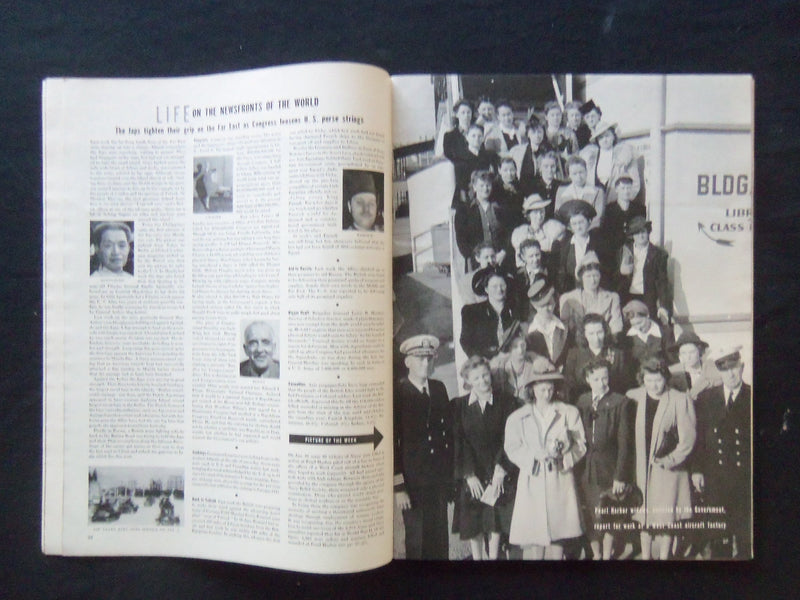 1942 FEBRUARY 16 LIFE MAGAZINE - SINGER AND SOLDIER - L 274