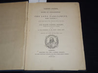 1845 THE LONG PARLIAMENT NOTES OF PROCEEDINGS BY SIR RALPH VERNEY - KD 7762