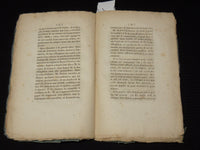 1823 OCTOBER EXTRAIT DES MEMORIES DE M. KLE DUC DE ROVIGO FRENCH BOOK - K 88