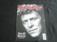 2016 FEBRUARY 11 ROLLING STONE MAGAZINE - DAVID BOWIE 1947-2016 - B 4370X