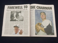 2020 OCTOBER 10 NEW YORK DAILY NEWS NEWSPAPER - WHITEY FORD DIED 1928-2020