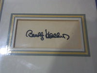 BUDDY HACKETT FRAMED PHOTO AND SIGNATURE - 14x18 - #16A