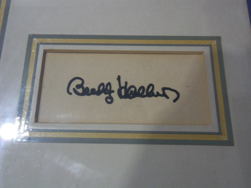 BUDDY HACKETT FRAMED PHOTO AND SIGNATURE - 14x18 - #16A