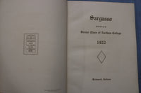 1922 THE SARGASSO EARLHAM COLLEGE YEARBOOK - RICHMOND, INDIANA - YB 3424