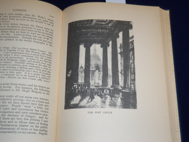 1937 LONDON BY SIDNEY DARK HARDCOVER BOOK - JOSEPH PENNELL ILLUS. - KD 3983K