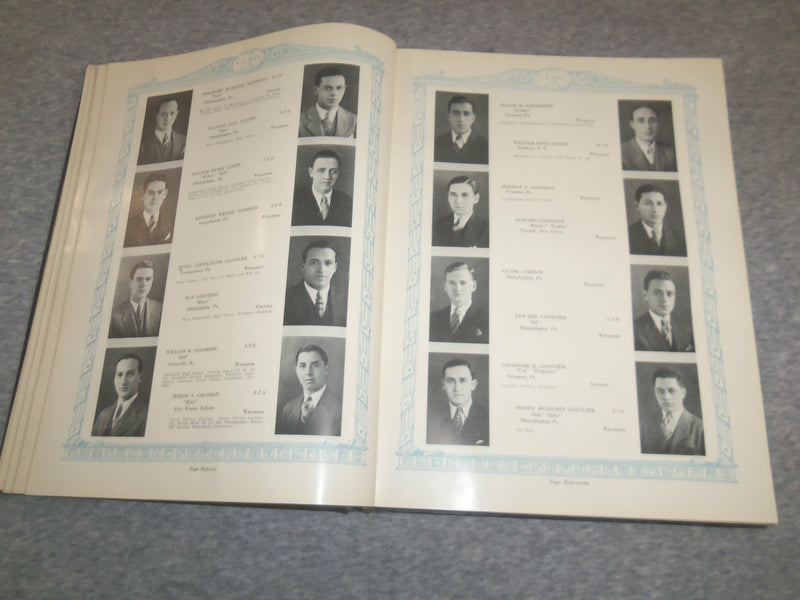1928 RECORD UNIVERSITY OF PENNSYLVANIA YEARBOOK - PHILADELPHIA, PA - YB 2441
