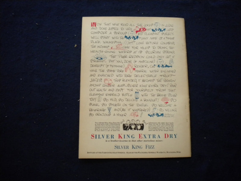 1927 JUNE 11 JUDGE MAGAZINE - HOW'D YOU LIKE A LITTLE PUP LIKE ME? - B 435Z