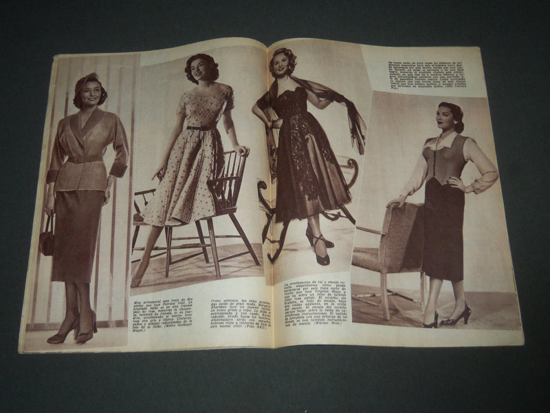 1952 SEPTEMBER 16 ECRAN MAGAZINE - MARILYN MONROE BACK COVER - SP 5796