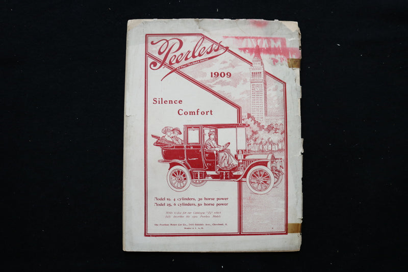 1908 OCTOBER 22 THE AUTOMOBILE MAGAZINE - WINSTON SIX COVER - E 10222