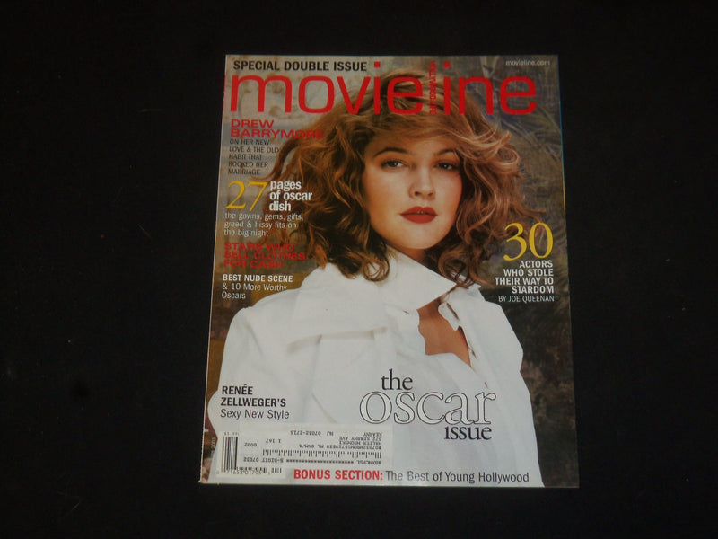 2003 MARCH/APRIL MOVIELINE MAGAZINE - DREW BARRYMORE - SP 6152