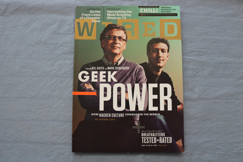 2010 MAY WIRED MAGAZINE - BILL GATES - MARK ZUCKERBERG - GEEK POWER - ST 5504P