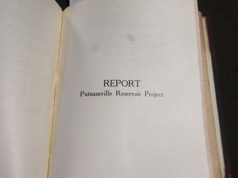 1931-1934 SALEM & BEVERLY WATER SUPPLY BOARD REPORTS 10-13 BOOK - KD 4158