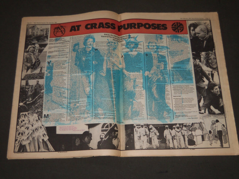 1981 FEBRUARY NEW MUSICAL EXPRESS MAGAZINE - BONO COVER - J 2190