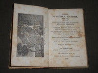 1836 COBB'S JUVENILE READER NO. 3 BOOK BY LYMAN COBB - CHAMBERSBURGH - KD 4841
