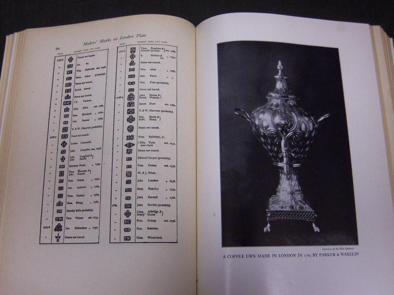 1947 OLD SILVER AND OLD SHEFFIELD PLATE BY HOWARD PITCHER OKIE BOOK - KD 56