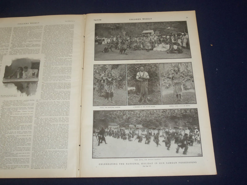 1903 AUGUST 22 COLLIER'S MAGAZINE - NEW ERA FOR IRELAND BY F. PALMER - ST 6676