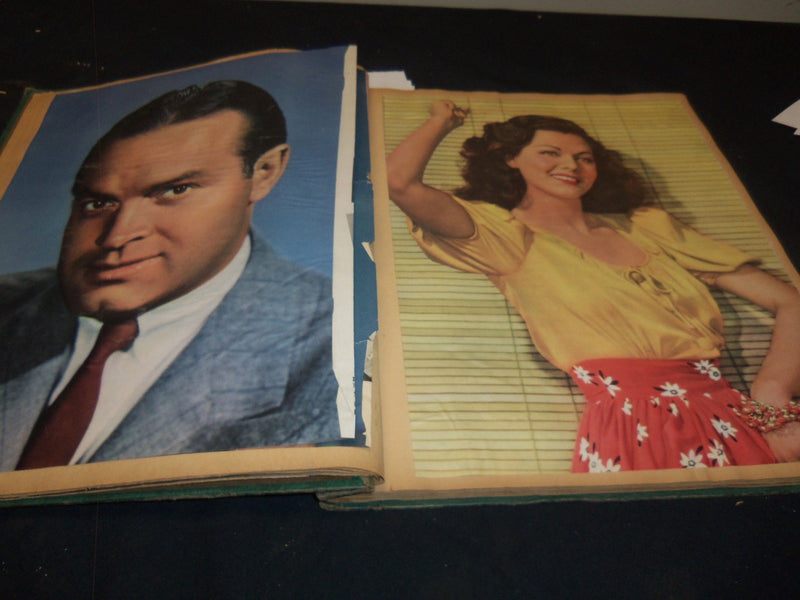 HOLLYWOOD MOVIE STARS SCRAPBOOK - FULL PAGE PHOTOS - 27A