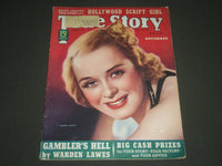 1938 NOVEMBER TRUE STORY MAGAZINE - GLORIA STUART COVER - ST 5334