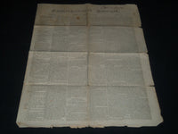 1842 MARCH 18 CONGREGATIONAL JOURNAL NEWSPAPER - CONCORD NEW HAMPSHIRE - NP 614J