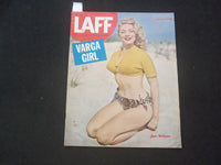 1950 DECEMBER LAFF MAGAZINE - JEAN WILLIAMS COVER - VARGA GIRL INSIDE - J 7789