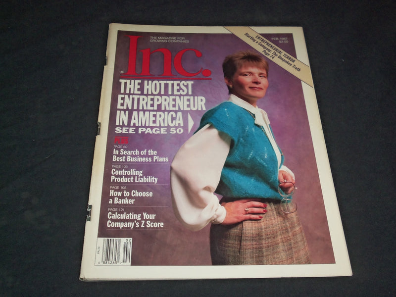 1987 FEBRUARY INC. MAGAZINE - BETSY TABAC - SP 6209