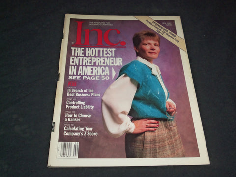 1987 FEBRUARY INC. MAGAZINE - BETSY TABAC - SP 6209