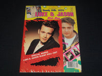 TEEN DREAM LUKE & JASON 90210 MINI MAG MAGAZINE - LUKE PERRY - E 14951