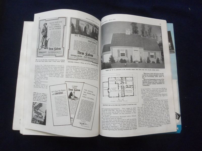 1942 APRIL THE AMERICAN BUILDER MAGAZINE - WAR MARKET ISSUE - SP 6118R