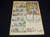 1956 FEBRUARY 12 QUAKER OATS-M-G-M MOVIES COLOR COMICS AD - UP 17D