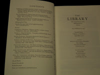 2018-2020 THE LIBRARY BIBLIOGRAPHICAL SOCIETY MAGAZINE LOT OF 10 - O 2494A