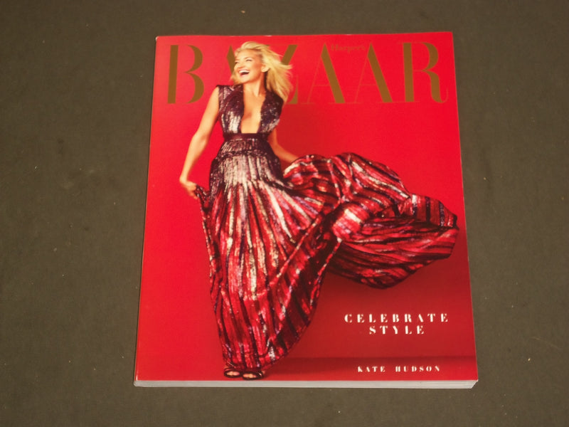 2013 DEC / 2014 JAN HARPER'S BAZAAR MAGAZINE - KATE HUDSON COVER - B 3692