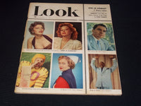 1952 SEPTEMBER 23 LOOK MAGAZINE - AVA GARDNER & SUSAN HAYWARD COVER - E 20437