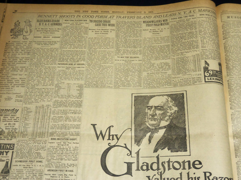 1919 FEBRUARY 3 NEW YORK TIMES - DISCUSS LEAGUE CONSTITUTION TODAY - NT 7958