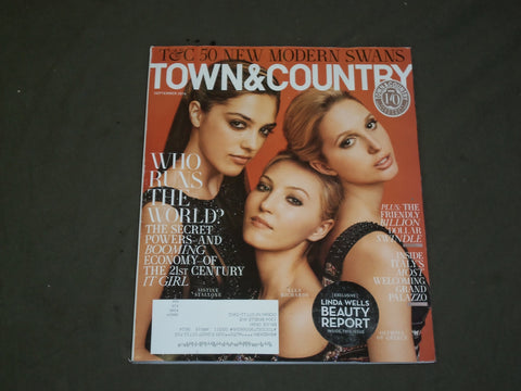 2016 SEPTEMBER TOWN & COUNTRY MAGAZINE - SISTINE STALLONE, ELLA RICHARDS- B 3612