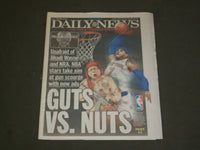 2015 DECEMBER 24 NEW YORK DAILY NEWS - NRA'S WAYNE LAPIERRE- GUTS VS. NUTS