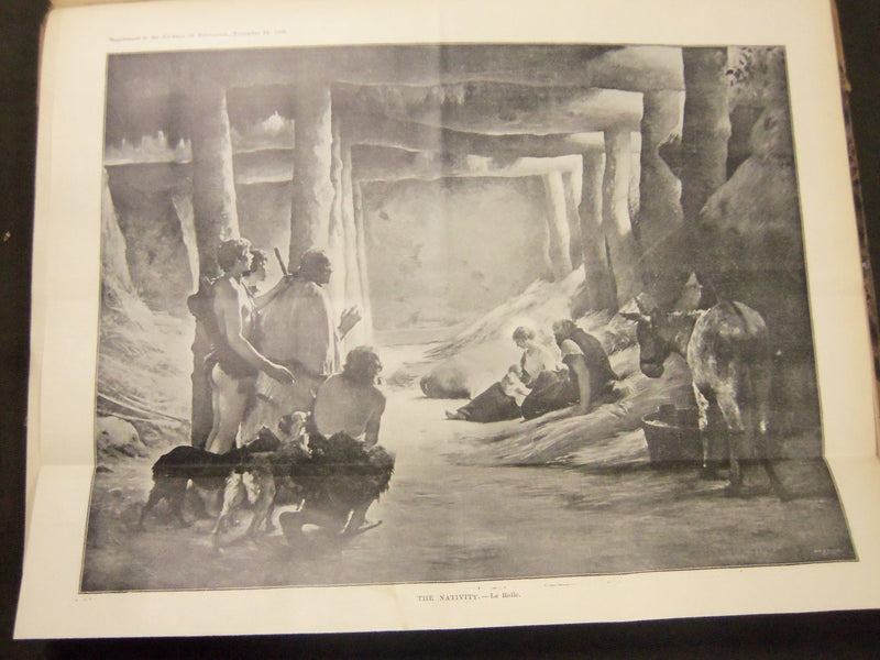1898 THE JOURNAL OF EDUCATION BOUND VOLUME - GREAT FOLD-OUTS & ILLUS - R 821