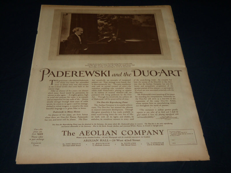 1922 NOVEMBER 26 NEW YORK TIMES PICTURE SECTION NO 5-7 - REBECCA FELTON- NT 8858
